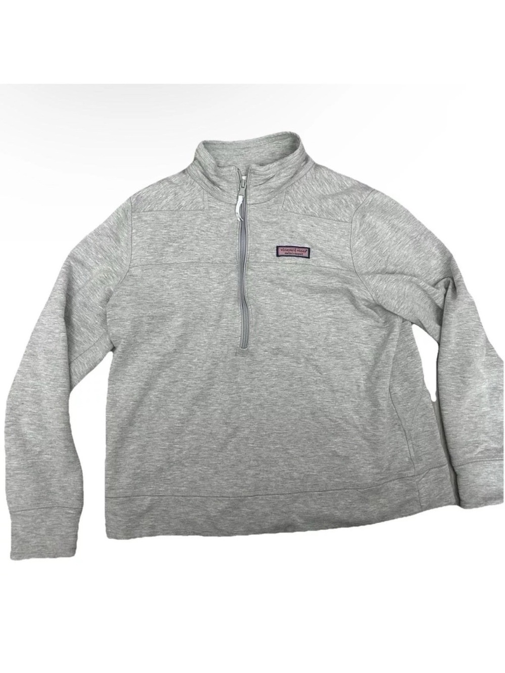 Vineyard Vines Women’s Grey 1/4 Zip Pullover Size XS